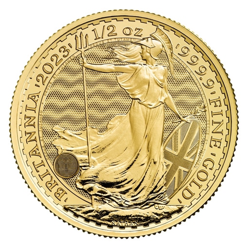 moneta oro britannia
