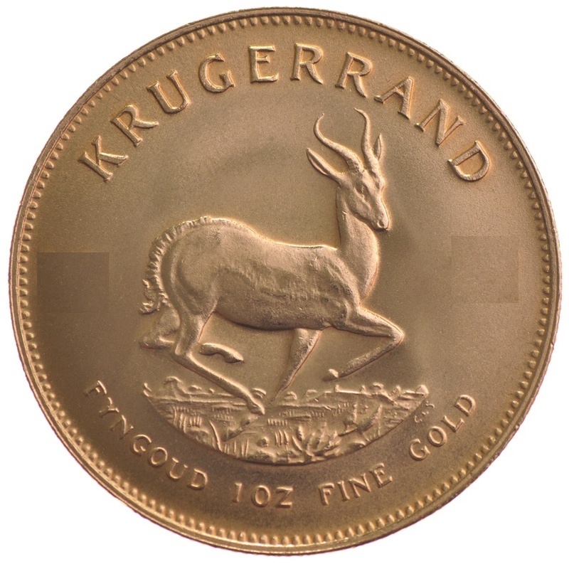 Kruggerrand moneta in oro