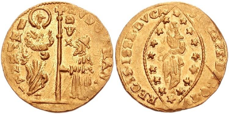 moneta medievale italiana: zecchino