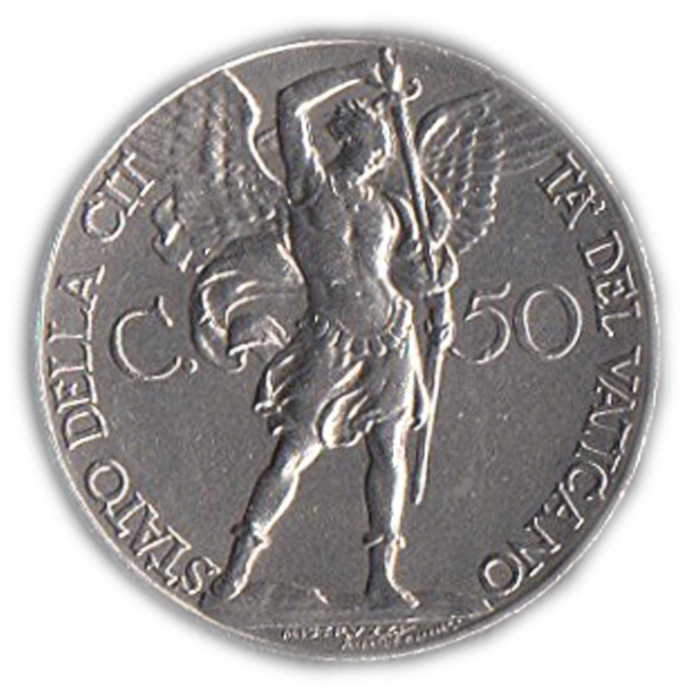 50 centesimi 1935 – Pio XI