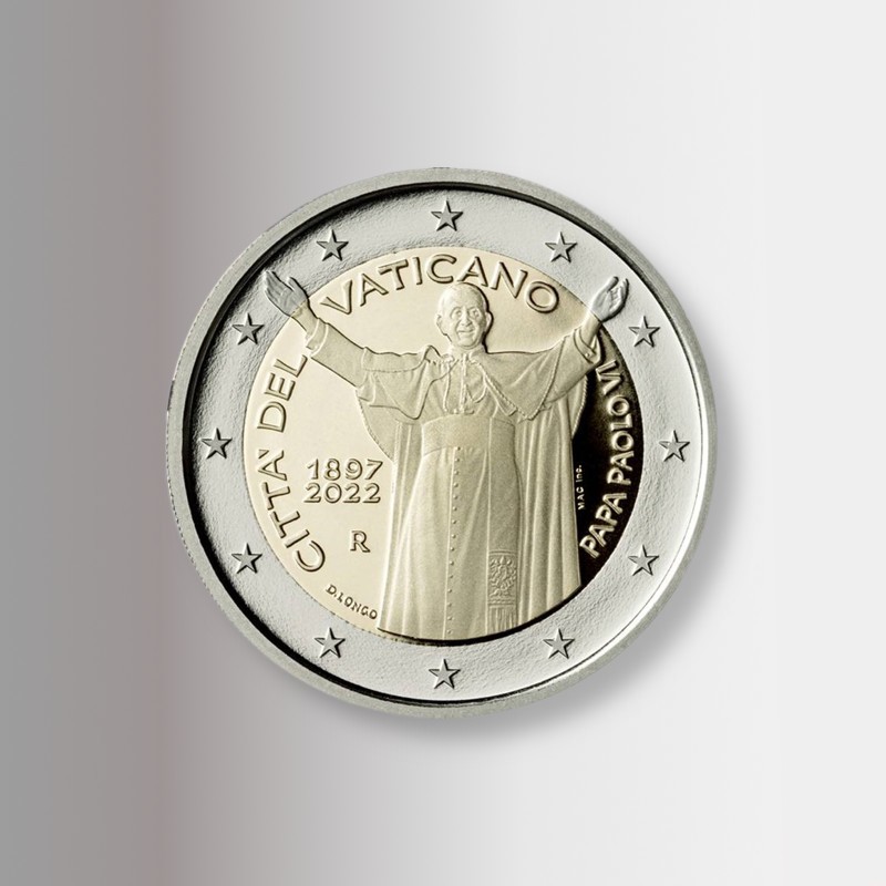 2 euro Vaticano (2002) Papa Paolo VI