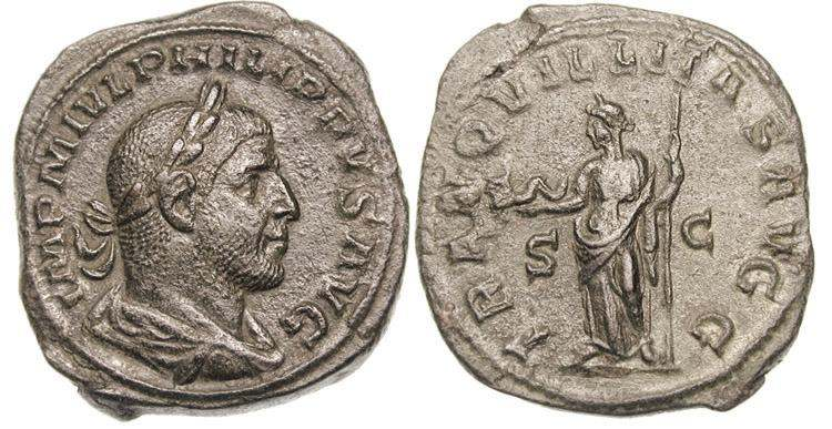 Dupondio di Filippo l'Arabo (244-249 d.C.)